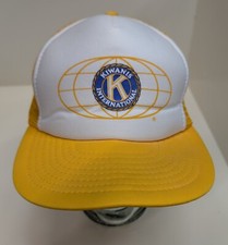 Vintage Kiwanis International Mesh SnapBack Hat Trucker Cap