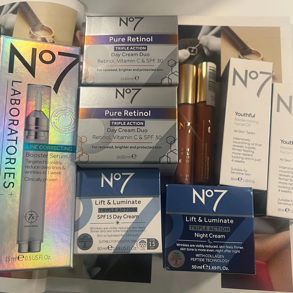 Boots No7 Products "Please Choose"
