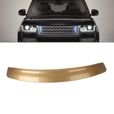 1pc Front Upper Bonnet Molding Board For Land Rover Range Rover 2013-17 Gold