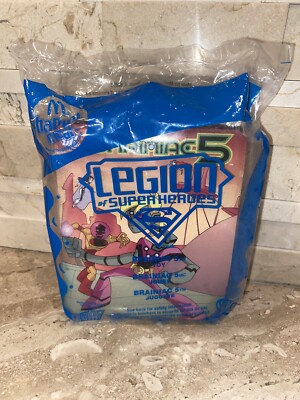 2007 Legion Of Superheroes McDonald's Happy Meal Toy -  Brainiac 5