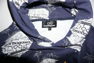 Mindseeker x Karmagawa Island Print Urban Streetwear Sweatshirt 