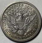 Beautiful 1903 U.S. Barber Quarter Dollar Silver Coin 25C Piece 90% Colonial AU
