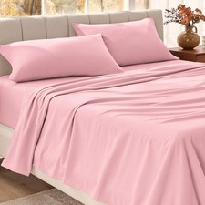 Organic Cotton Flannel Sheet Set - Full Size - 100 Cotton - Double Brushed for
