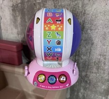 LeapFrog Spin Sing Alphabet Zoo Electronic Learning Toy w/ Lights Sounds