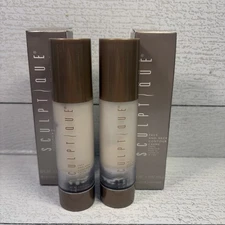 Lot Of 2- BeautiControl Sculptique Face & Neck Contour Creme 1.6 oz As Pictured