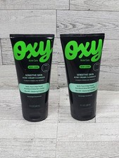Oxy Sensitive Skin Acne Cream Cleanser, 5 oz, 2 Pack - Exp 12/26