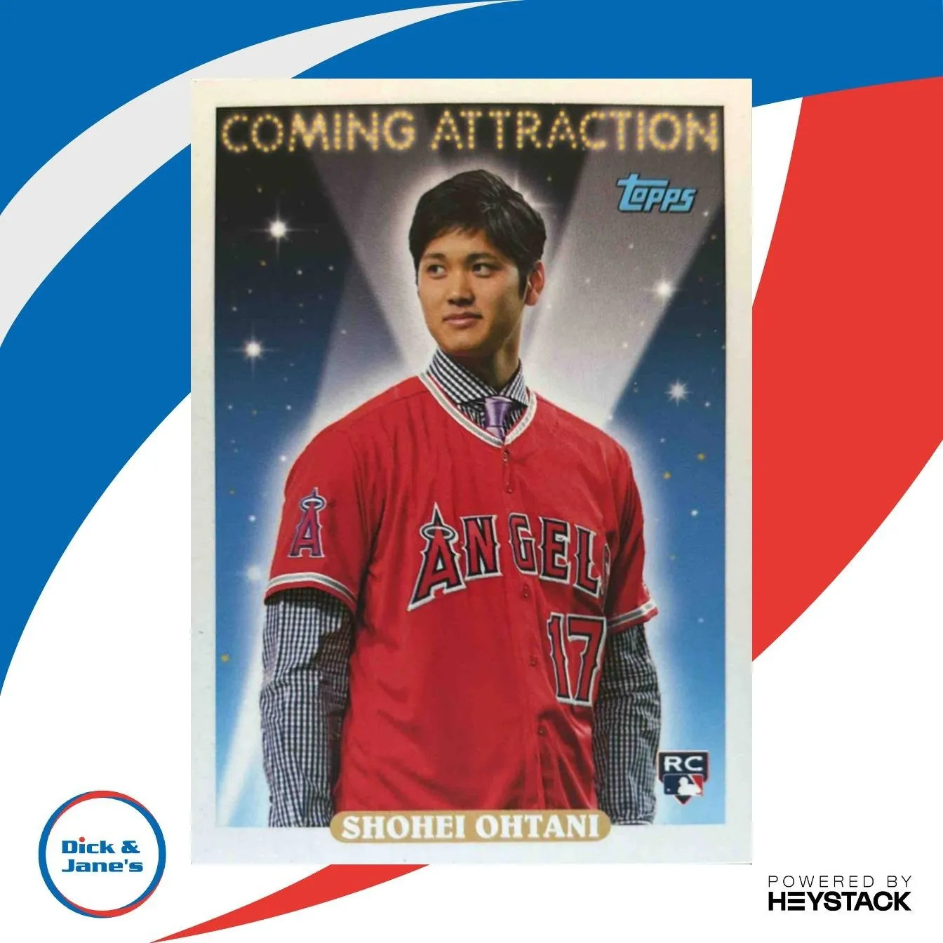 2018 Topps Archives Shohei Ohtani 1993 Coming Attraction #CA-1 RC Angels
