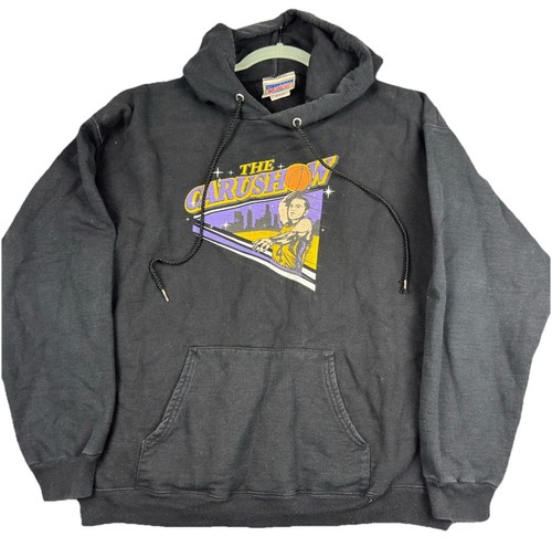 Y2K Los Angeles Lakers Alex Caruso THE CARUSHOW Hoodie Sweater Black Men’s M