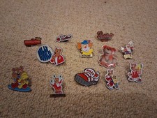 butlins billy bear pin badge collection