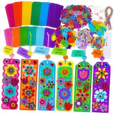 36 Sets Flower Crafts Kits Spring Summer Crafts DIY 3D Tuilp Sunflower Flower