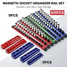 95pcs Magnetic Socket Storage Box Set Detachable Trays For 14 38