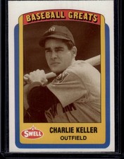 1990 Swell Baseball Greats #22 Charlie Keller New York Yankees