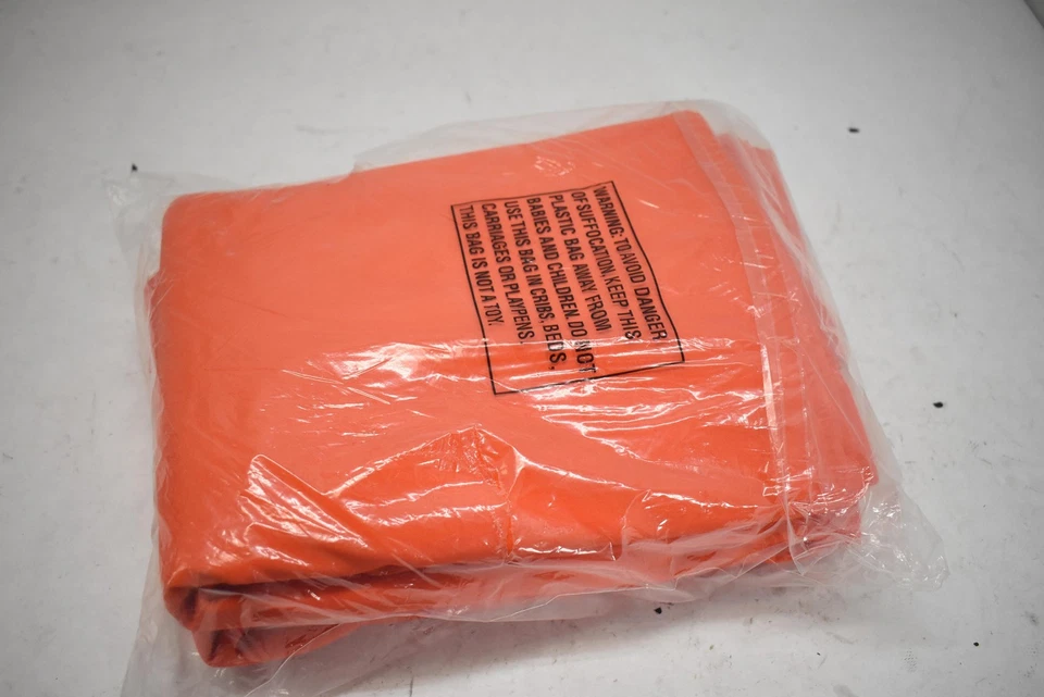 Green Lifestyle 12 Pc Bib Apron BBQ Cook Chef Crafting Unisex Adult Orange Bulk - Image 4 of 4