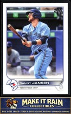 Danny Jansen 2022 Topps Series One #33 Toronto Blue Jays Baseball