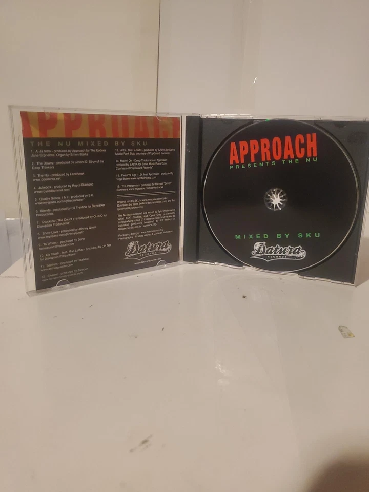 Approach Presents The Nu Mixed by SKU Promo CD Underground Hip Hop Rare DJ Mix C - Image 2 of 4