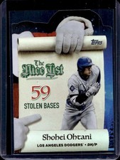 2025 Topps Holiday Shohei Ohtani Making The Nice List #MNL-2 Dodgers