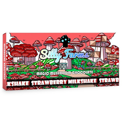 #ad #ad Silly Farm Magical Chocolate 7G Meditation STRAWBERRY MILKSHAKE $45.00