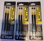 Pilot G2 Gel Rollerball Pen Refill, Fine 0.7MM Black Ink - 3 Packs of 2 #77240 — photo 3