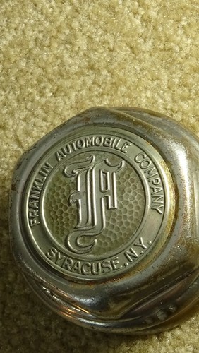 *OLD* Franklin Automobile Company grease/wheel center Cap - Picture 11 of 16