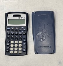 Texas Instruments Scientific Calculator TI-30XIIS Gray Blue Dual Power Not Teste