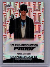 Pete Davidson Leaf Pop Century 1/1 Pre Production Proof