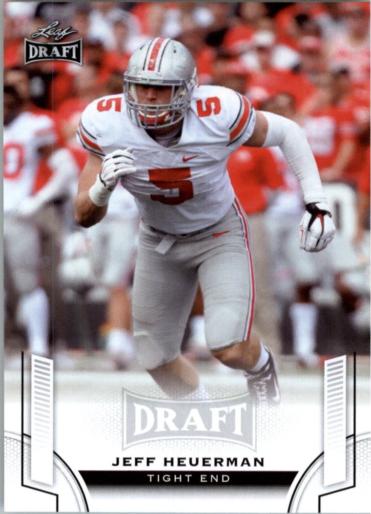 2015 Leaf Draft #29 Jeff Heuerman - FB