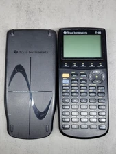 Texas Instruments Ti-86 Graphing Calculator With Cover Tested Works