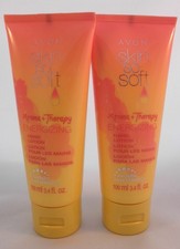 AVON Skin-So-Soft SSS Aroma Therapy ENERGIZING Hand Lotion Lot of 2, 3.4 oz ea