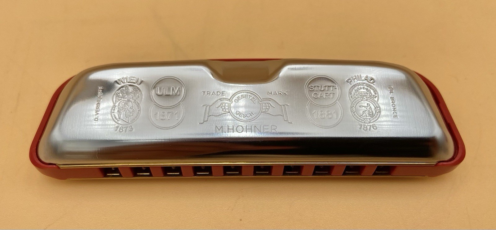 Hohner Golden Melody Progressive Harmonica Eb (E Flat) -New Open Box