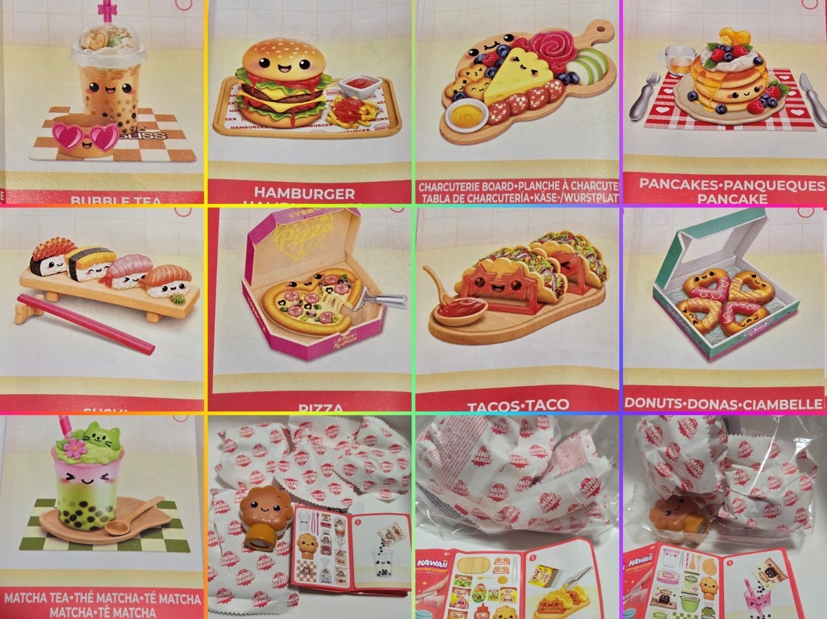 Zuru Mini Brands Create KAWAII KITCHEN New/Opened, YOU CHOOSE Mini