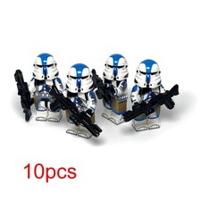 501st Airborne Troopers Clone Paratrooper Minifigures Blue Troopers Custom