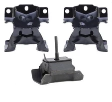 3pc Engine Motor & Transmission Mount For 03-14 Express Van 1500 2500