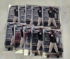 2025 Bowman Chrome Draft Kayson Cunningham BDC-84 10 Card Lot