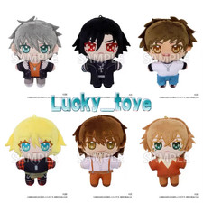 12cm Official Togainu no Chi Akira Keisuke NANO Plush Doll Keychain Toy Pendant