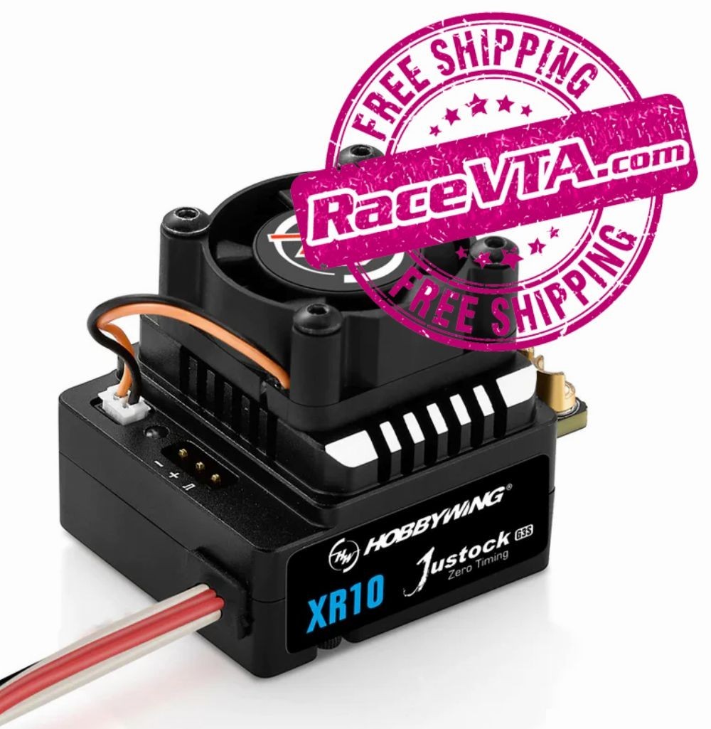 ホビーラジコン HOBBYWING XERUN XR10 Justock G3S ESC XR10 Justock G3S Combo - HOBBYWING North America