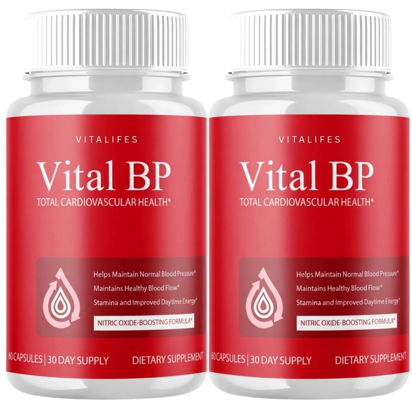 (2 Pack) Vital BP Advanced Blood Support Vitamin Formula VitalBP - 60 Capsules