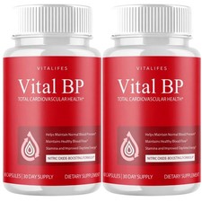2 Pack Vital Bp Advanced Blood Support Vitamin Formula Vitalbp - 60 Capsules 2 Pack Vital Bp Advanced Blood Support Vitamin Formula Vitalbp - 60 Capsules