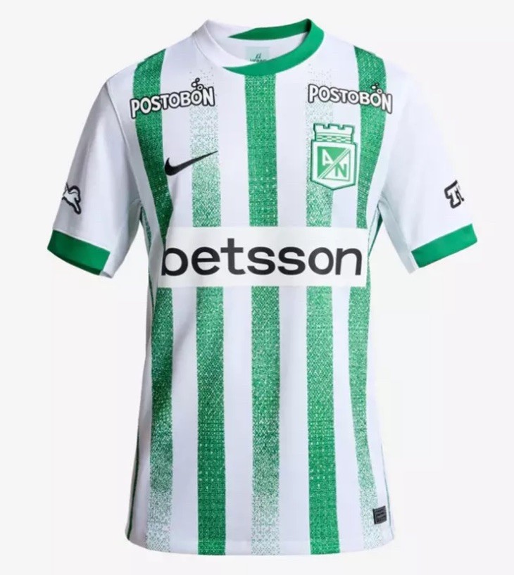 ウェア 2000 Atletico Nacional Home Shirt #10 L Atletico Nacional Colombia Vintage 2002 Home Jersey-Nacional