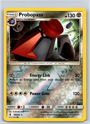 Probopass 86/145 Rare Guardians Rising Pokemon Reverse Holo NM/M 519d-64