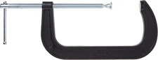 CM80 8-Inch Drop Forged C-Clamp Black Heavy Duty