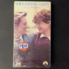 She's Having a Baby VHS 1988 Rom Comedy Kevin Bacon Elizabeth McGovern