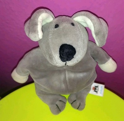 Seltener Jellycat I Am a Comfie Hund Welpe Plüschtier grau Rentner