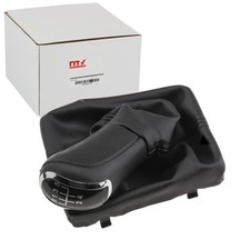 NTY 5-GANG SCHALTKNAUF SCHWARZ passend für AUDI A4 A5 A6 Q5 | GZB-AU-006