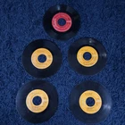 Lot Of 5 Elvis 45s - Condition Varies