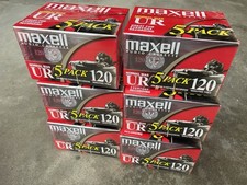 MAXELL UR 60-90 Blank Cassettes LOT OF 30 New/Sealed NORMAL BIAS NEW