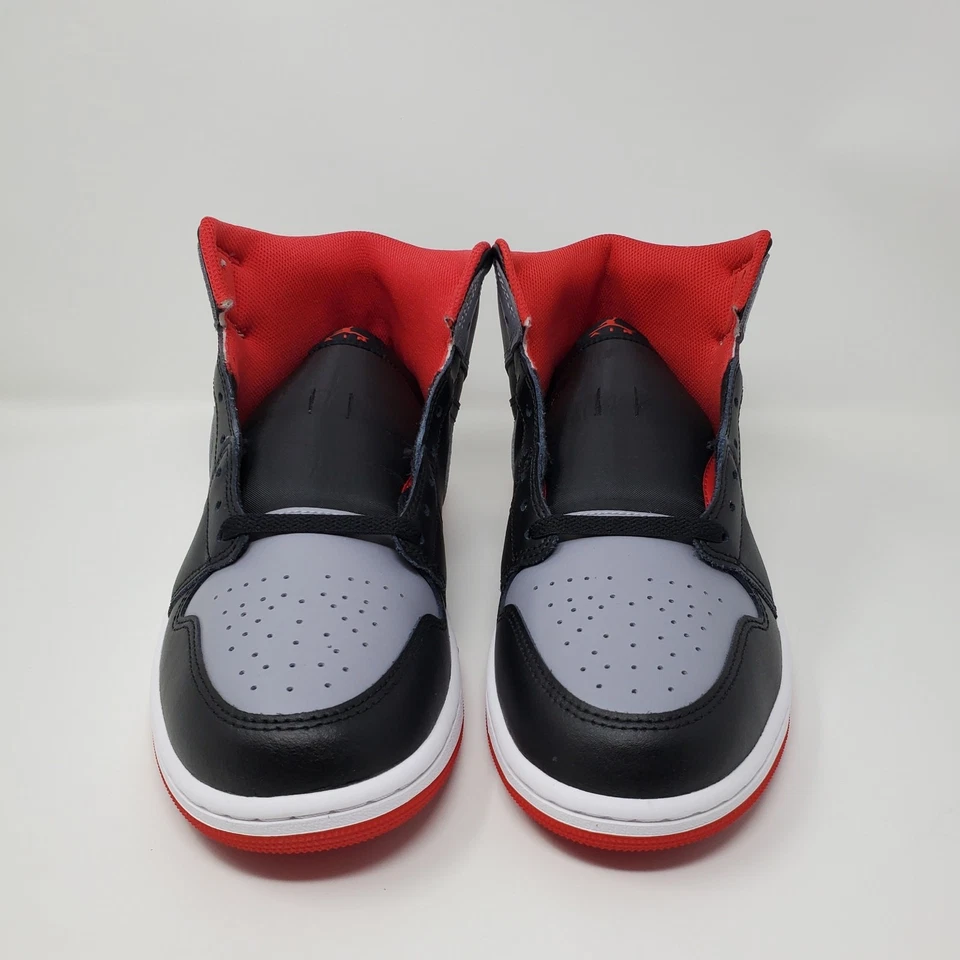 Air Jordan Air Jordan 1 Mid 'Bred Shadow' DQ8426-006 para hombre talla 10,5 Foto 2 de 4