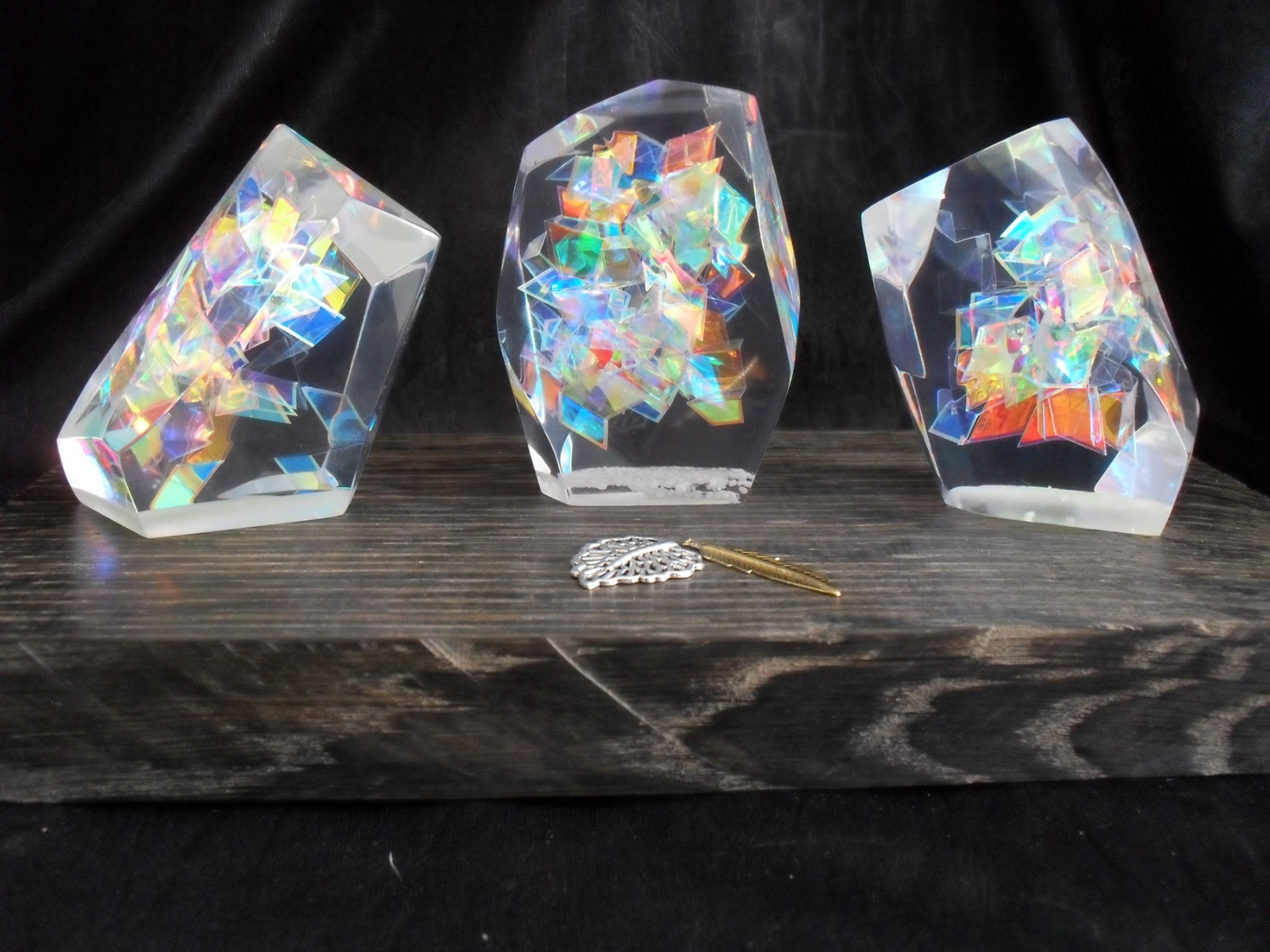 Silmarils Replica du Seigneur des Anneaux en cristal pur K9 taillé main