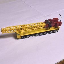 Vintage SIKU Mk-KN1010 Hydraulic Construction Crane W. Germany 7816 - No Hook 