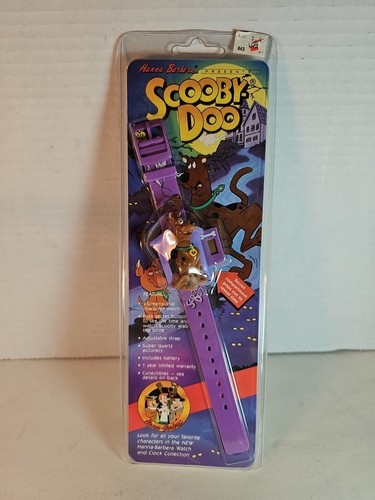 Scooby-doo Hanna Barbera Digital Watch RARE Purple Watch Scooby Doo New Vintage