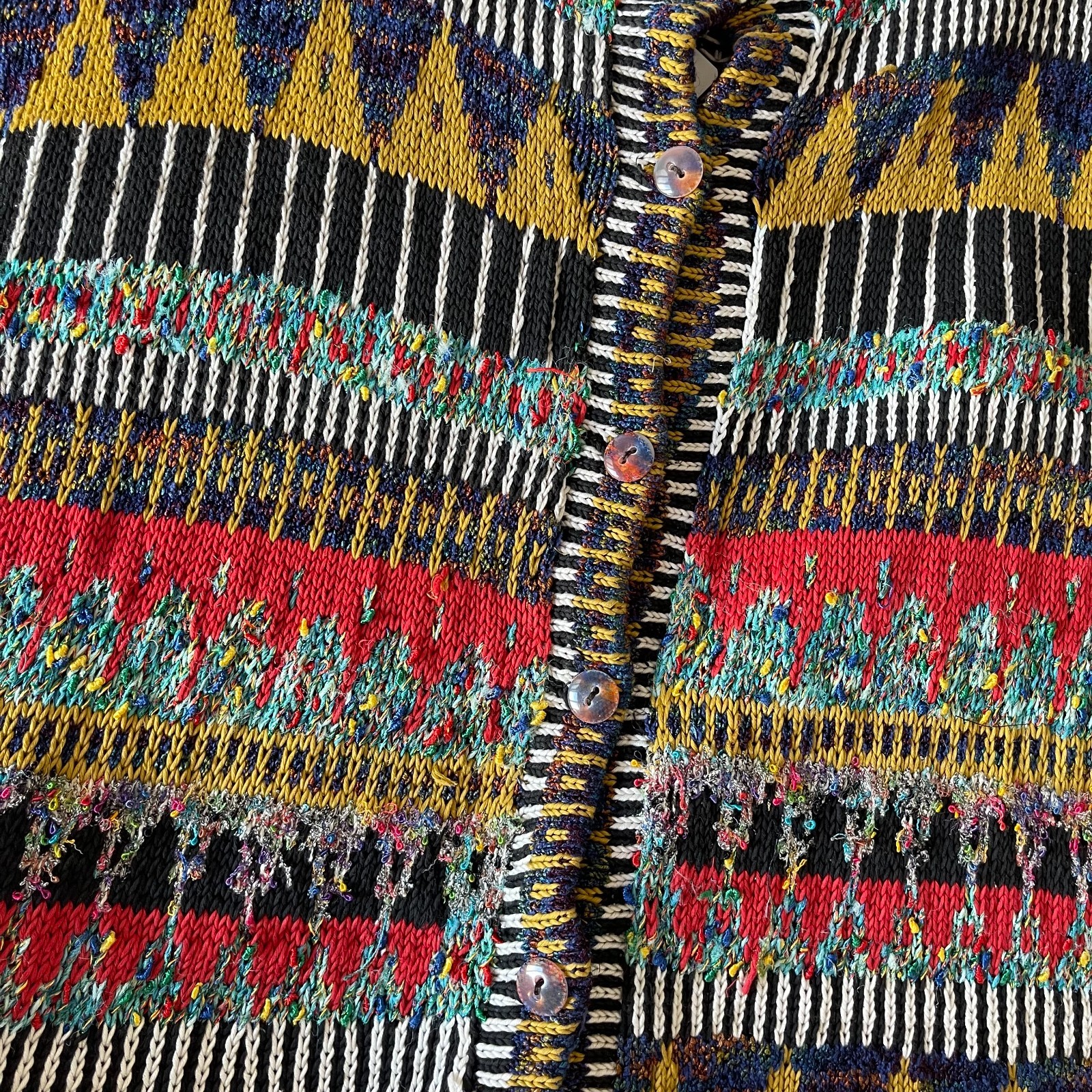 Missoni Patchwork 3D Strick Thick Knit Sweater Wo… - image 3